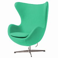кресло egg chair зеленое в Костроме