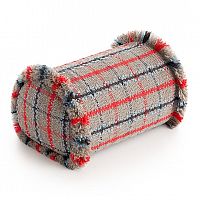 подушка большая-рол tartan blue от gan в Костроме