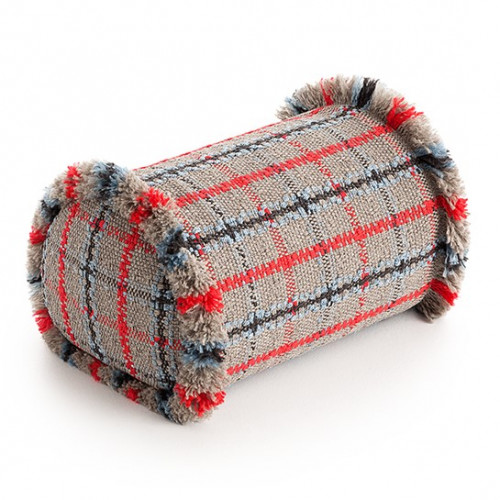 подушка большая-рол tartan blue от gan в Костроме