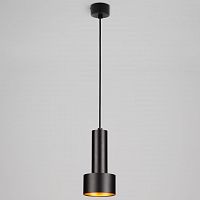 подвесной светильник eurosvet charlie 50134/1 led черный/золото в Костроме