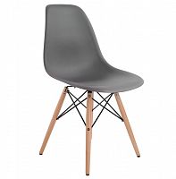 стул деревянный pc-015 серый (eames style) в Костроме