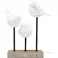 лампа настольная birds белая в Костроме
