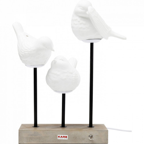 лампа настольная birds белая в Костроме