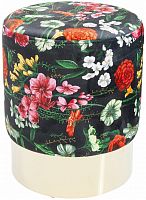 kare design пуф flores, коллекция "флорес" 35*42*35, полиэстер, дсп, сталь, мультиколор в Костроме