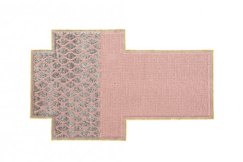 ковер gan plait big pink 310x220 от gan в Костроме