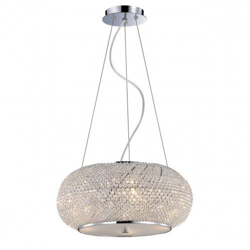 подвесной светильник ideal lux pasha sp6 cromo в Костроме