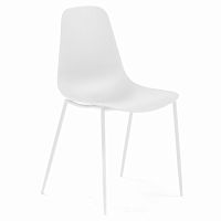 стул металлический wassu белый пластик белый cc0502s05 от la forma (ex julia grup) в Костроме