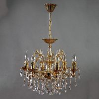 подвесная люстра ambiente leon 2128/6 wp tear drop в Костроме