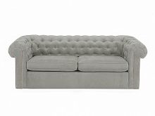 диван chesterfield прямой серый с механизмом седафлекс в Костроме