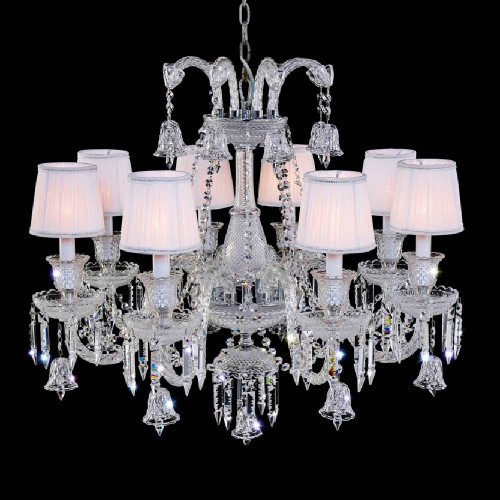 подвесная люстра crystal lux princess sp8 прозрачная в Костроме