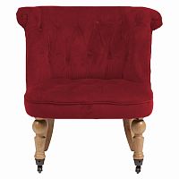 кресло amelie french country chair красное в Костроме