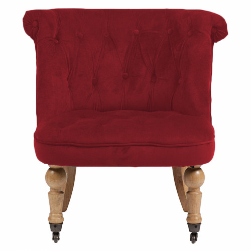 кресло amelie french country chair красное в Костроме