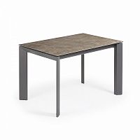 стол atta 120 (180)x80 антрацит, porcela vulcano c cc0184vc от la forma (ex julia grup) в Костроме