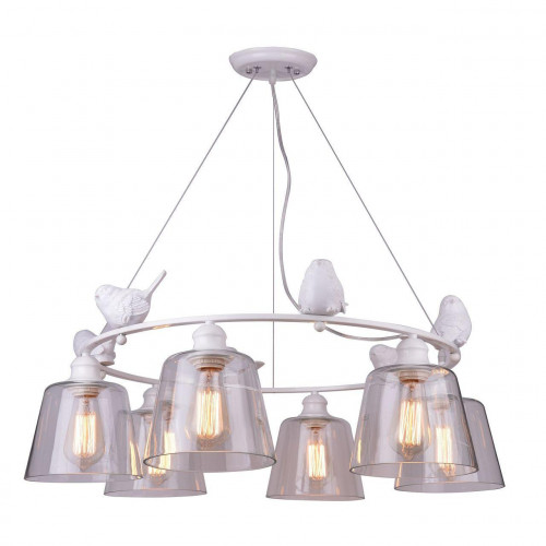 подвесная люстра arte lamp passero a4289lm-6wh в Костроме