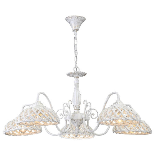 подвесная люстра arte lamp twisted a5358lm-5wg в Костроме