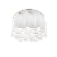 дизайнерская потолочная люстра ideal lux compo pl15 белая в Костроме