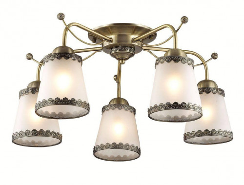 потолочная люстра lumion abbi 3266/5c белая в Костроме