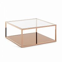 столик журнальный greenhill 80x80 прозрачный от la forma (ex julia grup) в Костроме