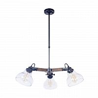 подвесная люстра freya lorenza fr4171-pl-03-b коричневая в Костроме