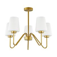 подвесная люстра lumion olivia 3791/5c белая в Костроме