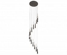 подвесная светодиодная люстра kink light рэй 6114-15a,02 в Костроме