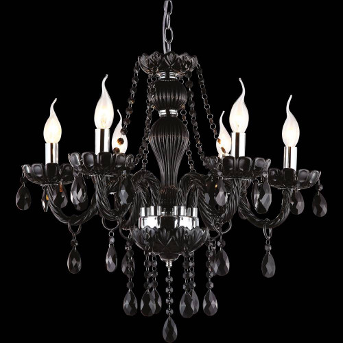 подвесная люстра arte lamp teatro a3964lm-6bk в Костроме