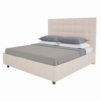 кровать большая 200х200 royal black светло-бежевая в Костроме