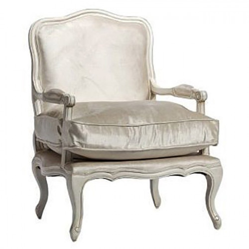 кресло louisa bergere chair кремовое в Костроме