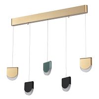 подвесной светодиодный светильник odeon light rebel 3861/29l в Костроме