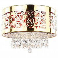 люстра nicolette золото, прозрачная в Костроме