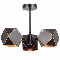 потолочная люстра st luce enigma sl258.402.03 черная в Костроме