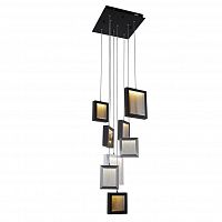 подвесная светодиодная люстра crystal lux valiente sp8 хром в Костроме