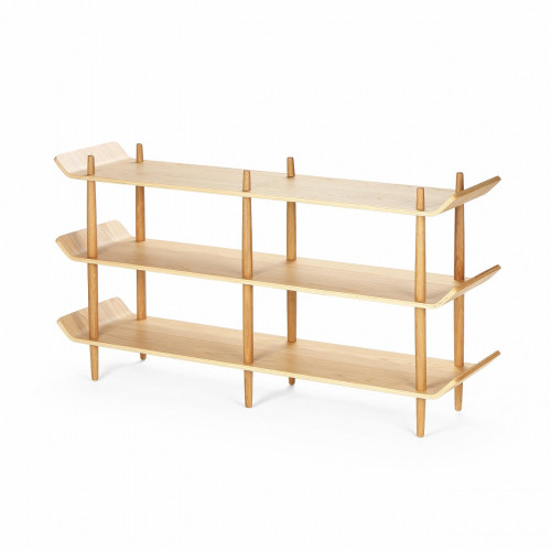 стеллаж bentwood двойной светло-коричневый в Костроме