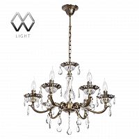 подвесная люстра mw-light свеча 301015006 в Костроме