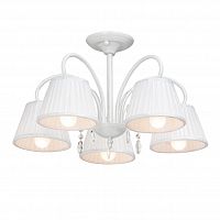 потолочная люстра vitaluce v3467/5pl белая в Костроме