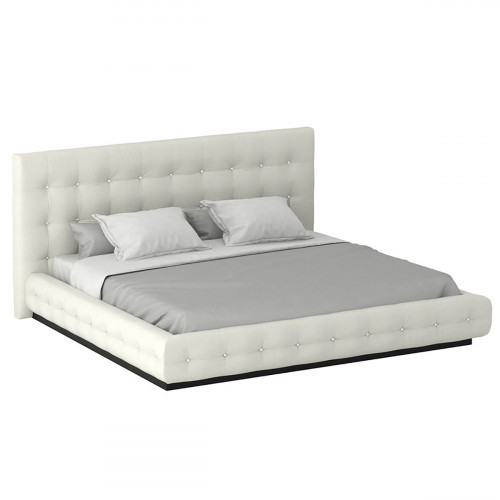 кровать двуспальная 180х200 белая kristal classic в Костроме