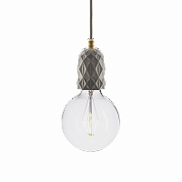 подвесной светильник beton air gray brass в Костроме
