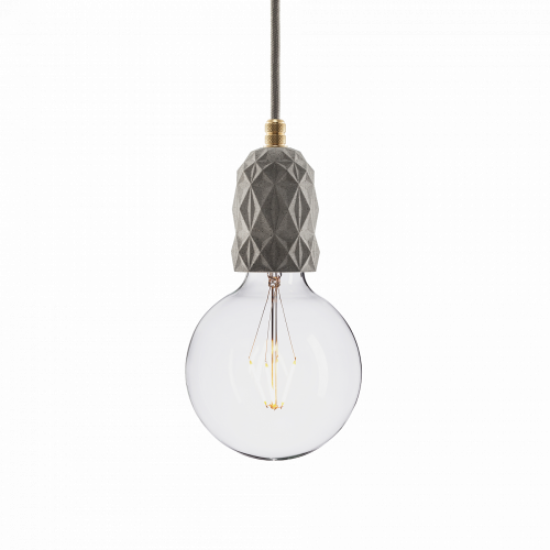 подвесной светильник beton air gray brass в Костроме
