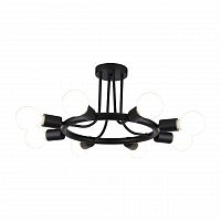 потолочная люстра arte lamp a6063pl-8bk в Костроме