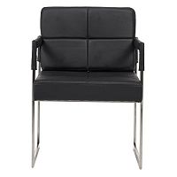 кресло черное aster chair в Костроме