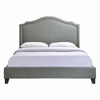кровать cassis upholstered серая 90х200 р в Костроме