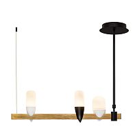 подвесная светодиодная люстра loft it whisper 1028-3bl в Костроме