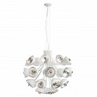 подвесная люстра mw-light фьюжен 12 392014328 белая в Костроме