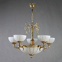 подвесная люстра ambiente valencia 02227/5 wp белая в Костроме
