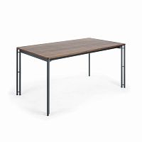 стол mahon 160(220)x90 графит, шпон ореха от la forma (ex julia grup) в Костроме