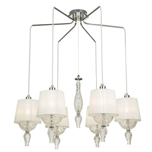 подвесная люстра maytoni maddi dia007pl-06ch в Костроме