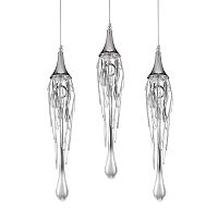 подвесной светильник goddess tears 3 chrome от delight collection в Костроме