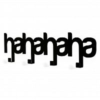 вешалка hahaha черная в Костроме