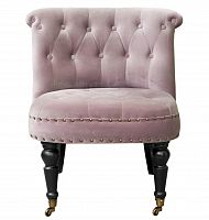 низкое кресло aviana pink velvet в Костроме