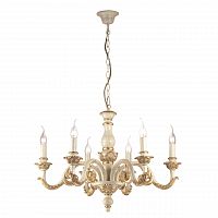 подвесная люстра ideal lux giglio sp6 oro в Костроме